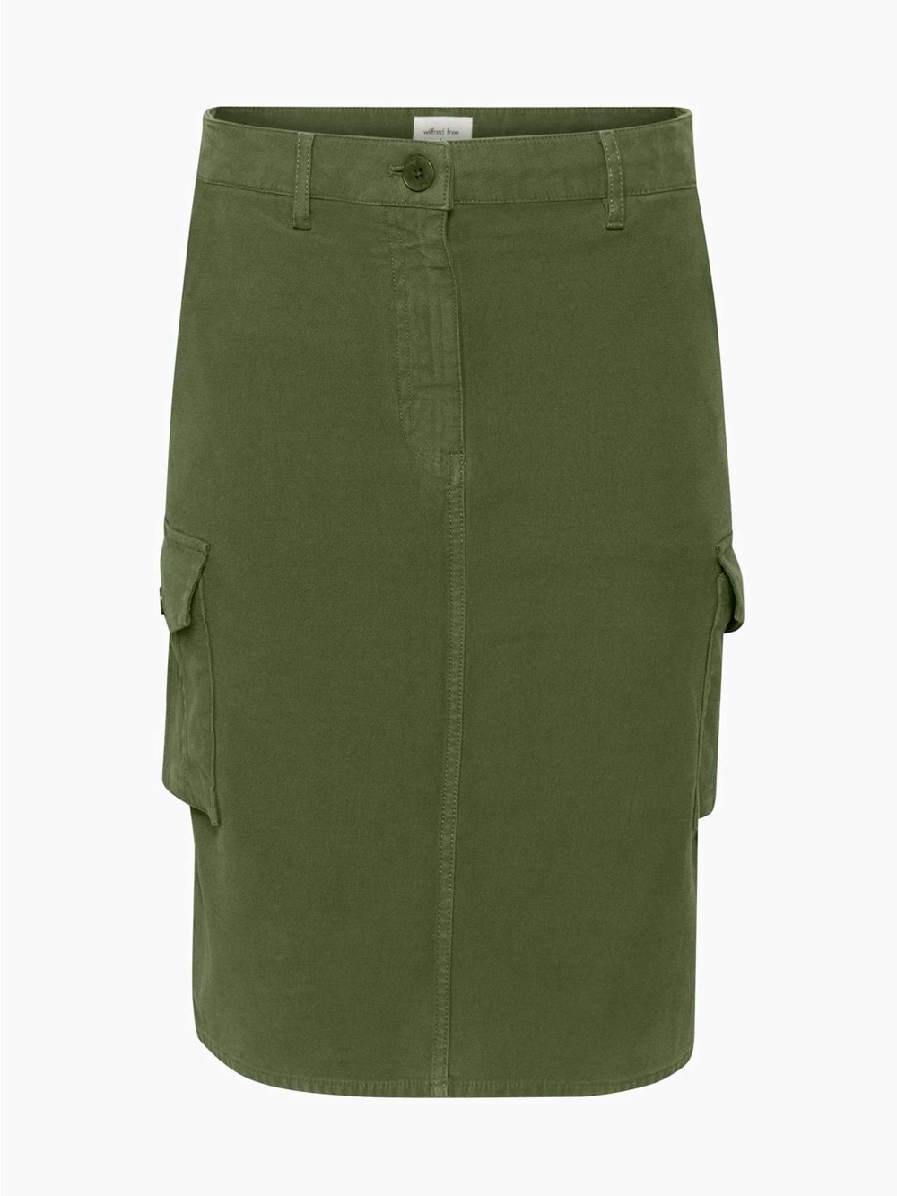 Wilfred Free Aritzia Havasu Cargo Skirt Olive Green 12